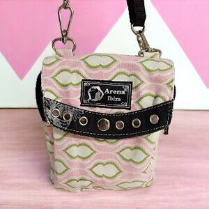 Handmade Irena Abeza Small Shoulder Bag Clutch Sweet Outside Funky Inside